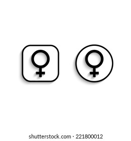 Female - vector icon