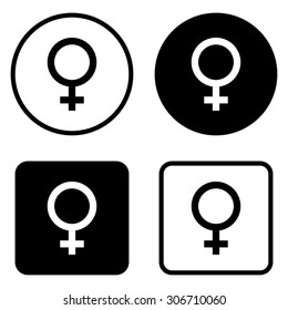 Female - vector icon