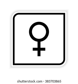 Female -  vector icon