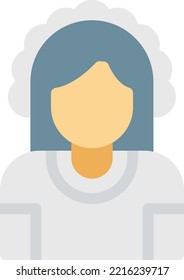 female  Vector illustration on a transparent background. Premium quality symmbols. Line Color vector icons for concept and graphic design. 
