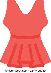 female Vector illustration on a transparent background. Premium quality symmbols. Line Color vector icons for concept and graphic design. 
