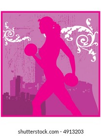 Female Weight Lifter