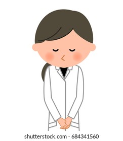 The female of the white coat,Bow