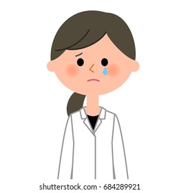 The female of the white coat,Cry