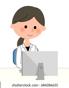 The female of the white coat,PC