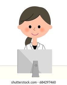 The female of the white coat,PC