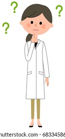 The female of the white coat,Question