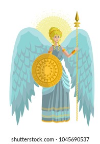 female winged angel
