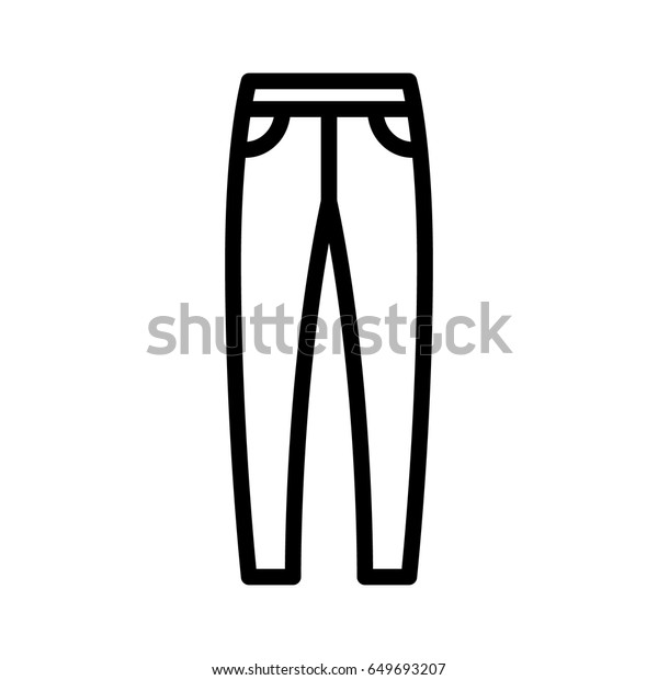 skinny clip pants