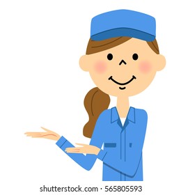 The female of the work arrive,Guide