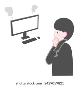 Arbeitnehmerin wegen PC-Panne