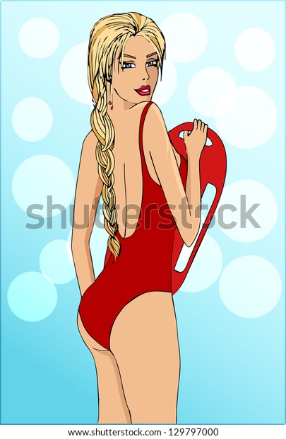 lifeguard swimming costume