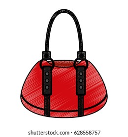 femenine bag isolated icon