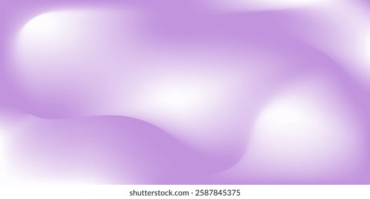 Femine ombre blush purple gradient bg. Delicate soft lilac pattern with a pearlescent effect. Vector background. Abstract flow blurred spring colored vector background