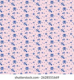 O blush feminino encontra o azul real vibrante neste contraste ousado e chique.