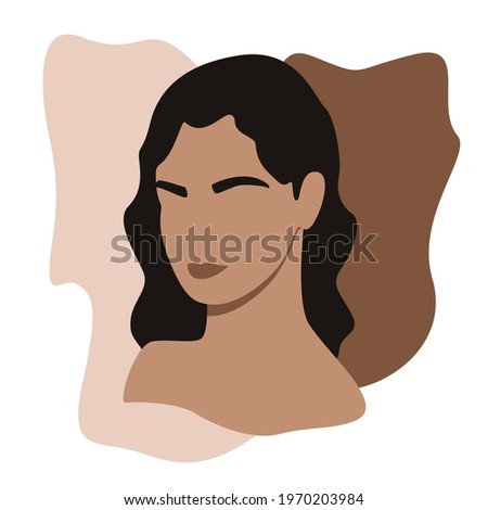 Similar – Image, Stock Photo Faceless portrait of a short-haired blonde in the autumn in the park