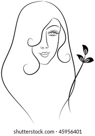 Feminine face