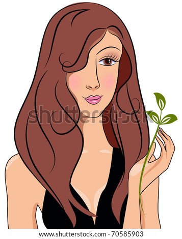 Feminine face