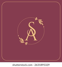 Feminine Letter logo template ideas