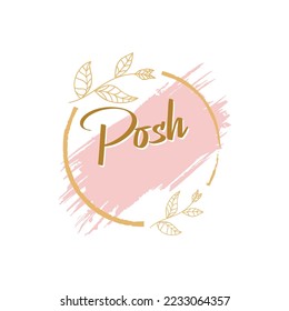 Feminine logo set in black, pink and gold. set of black, white and pink love lettering, for valentines day design poster, greeting card, photo album, banner, calligraphy vector illustration collection