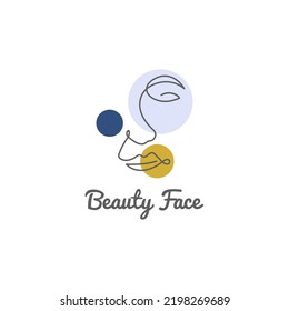 Feminine logo is suitable for the field of beauty or the like.