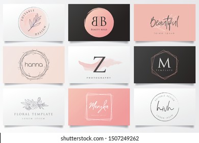 Feminine Logos And Special Business Cards For All Needs