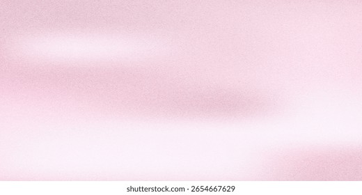 Fondo de gradiente de rubor ombre femenino con una textura de ruido. Un sutil patrón rosa suave con un efecto perlado.