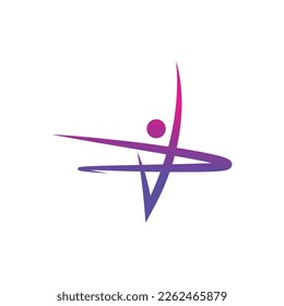 feminine person logo woman life feminine design symbol a design, graphic, minimalist.logo