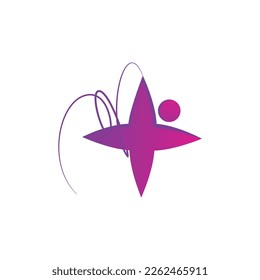 feminine person logo woman life feminine design symbol design, graphic, minimalist.logo