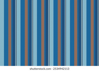 Textura femenina del patrón de la raya, Vertical textil del Vector del pliegue. Líneas de Plantilla de fondo de tela sin costuras en cyan y paleta de colores claros.