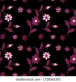 Feminine Turkish Rapport. Small Flowers. Pattern.