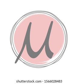 Feminine U Logo Template Design