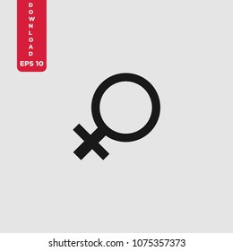 Feminine vector icon
