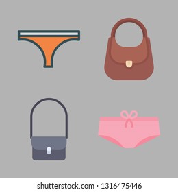 feminine vector icon set