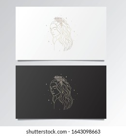 feminine vector logos that can be used for print and digital media