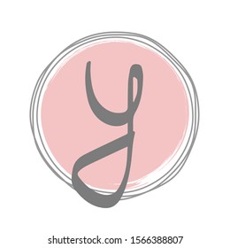 Feminine Y Logo Template Design