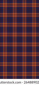 Femininity texture check background, summertime textile pattern fabric. Mexico plaid tartan seamless vector in red and dark colors palette.