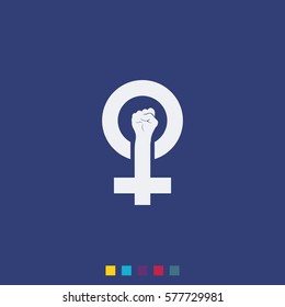 Feminism symbol.