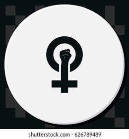 Feminism symbol.