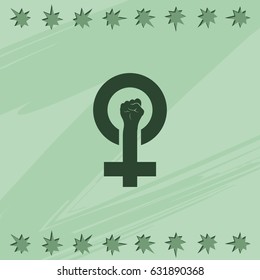 Feminism symbol.