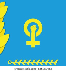 Feminism symbol.