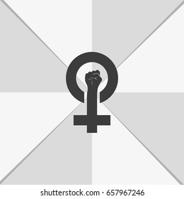 Feminism symbol.