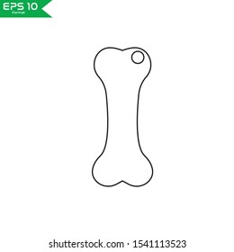 Femur bone outline logo is a simple logo or icon that compatible for any company or various need.