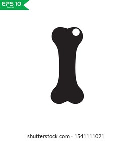 Femur Bone Solid logo is a simple logo, compatible for any company or various need.