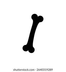 Femur single long bone anatomy icon
