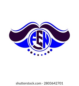 FEN letter logo creative design. FEN unique design