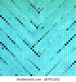 Fence. Abstract dotted background. Vector illustration