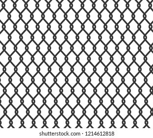 Fence black background - for stock