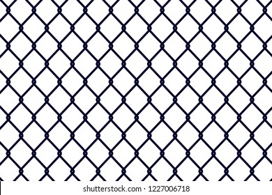 Fence black background - vector for stock