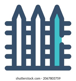 cerca del icono de construcción lineal